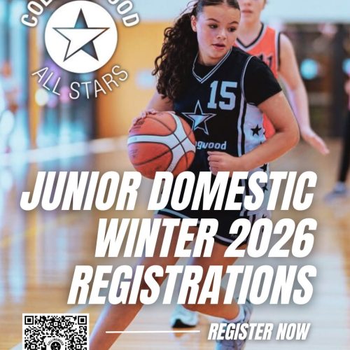 Registrations are closed for next season Saturday junior domestic competition