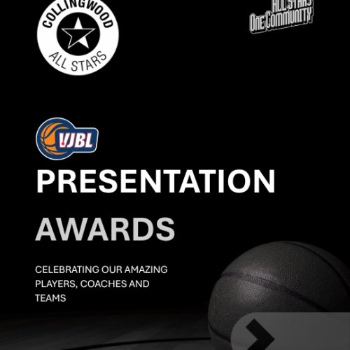 VJBL Collingwood AllStar Awards 2025/26